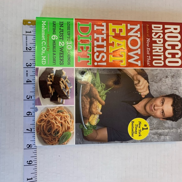 ROCCO DISPIRITO Now Eat This! Diet Cook Book Paperback First Edition - Picture 7 of 7